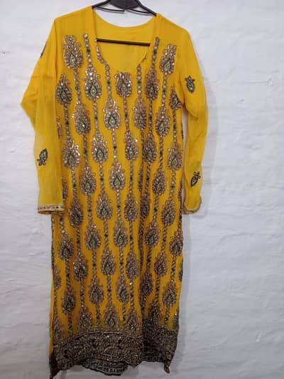 Mehndi dress,