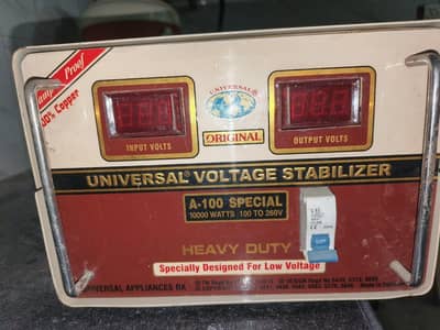 universal Voltage Stabilizer A-100 Special 100V TO 260V