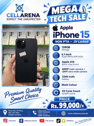 APPLE IPHONE 15 - CELLARENA