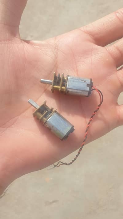 Servo N20 DC motor Gears Lights