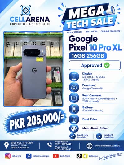 GOOGLE PIXEL 10 PRO XL - CELLARENA