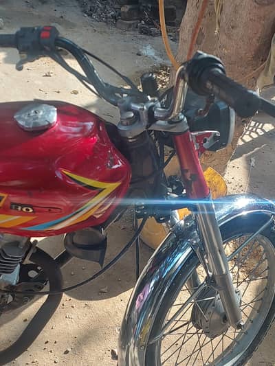 honda cd 175 converted into cg 125