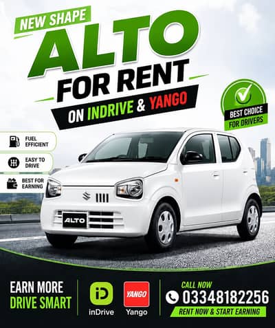 Driver required for indrive/yango services