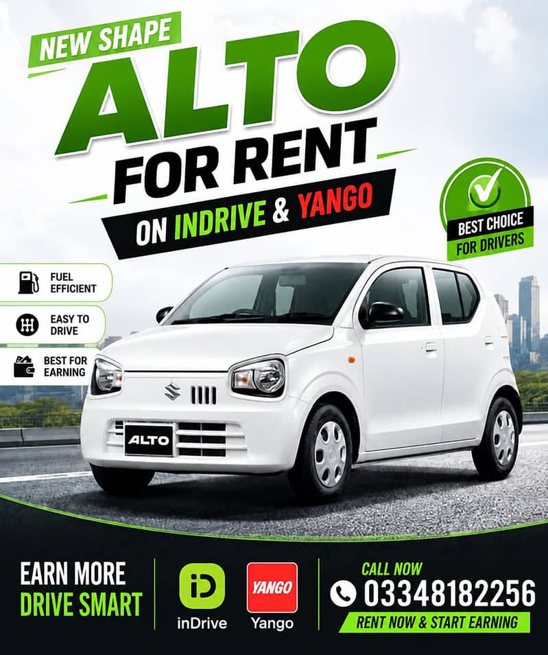 Driver required for indrive/yango services 0