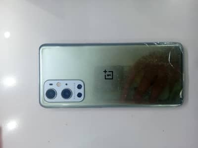 One Plus 9 Pro 12gb 256gb panel ma lines ha baki all ok