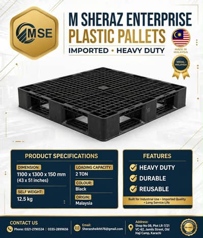New & used pallets for sale / Heavy duty Industrial pallet / Warehouse