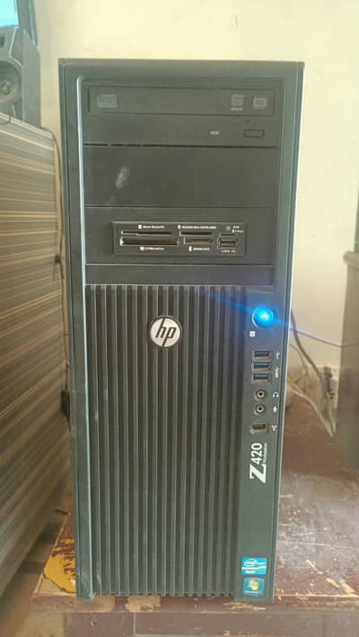 Hp Z420 XEON E5 - 1650 - 16GB RAM  - 128GB SSD - 4GB GPU