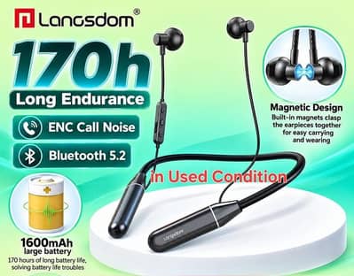 LANGSDOM L5 Max Neckband Bluetooth 5.2