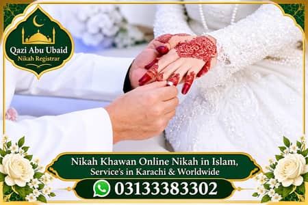 nikah service/Islamic Nikah/Qazi Registrar NiKah/Mufti maulvi Karachi