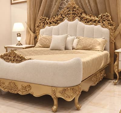 Premium Quality Wooden Bed Sets on whole sale price
