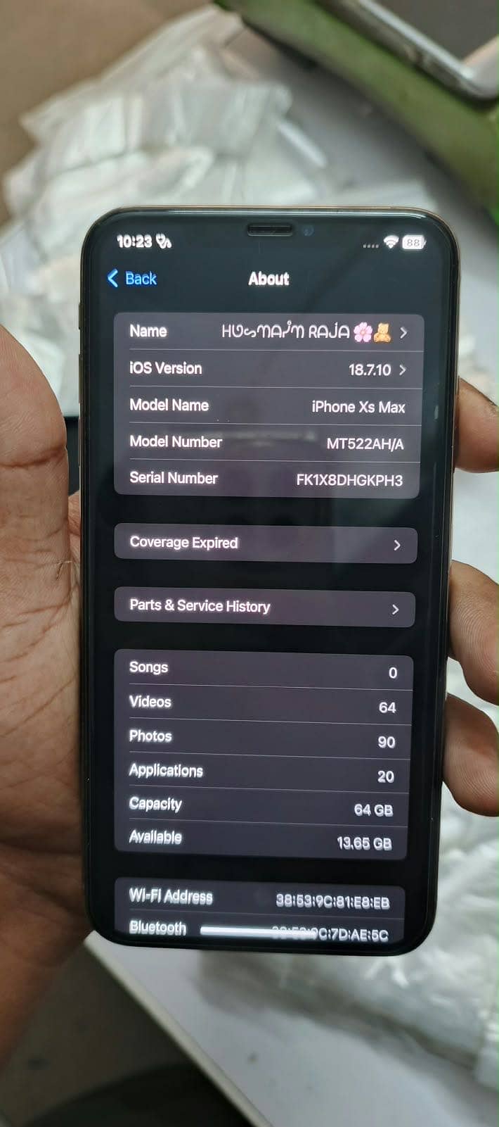 Apple iPhone XS Max 5