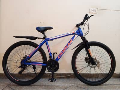 26 INCH IMPORTED (CASPIAN) GEAR CYCLE 6 MONTHS USED 03417831299