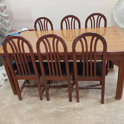 Dinning table for sale Table with six chairs