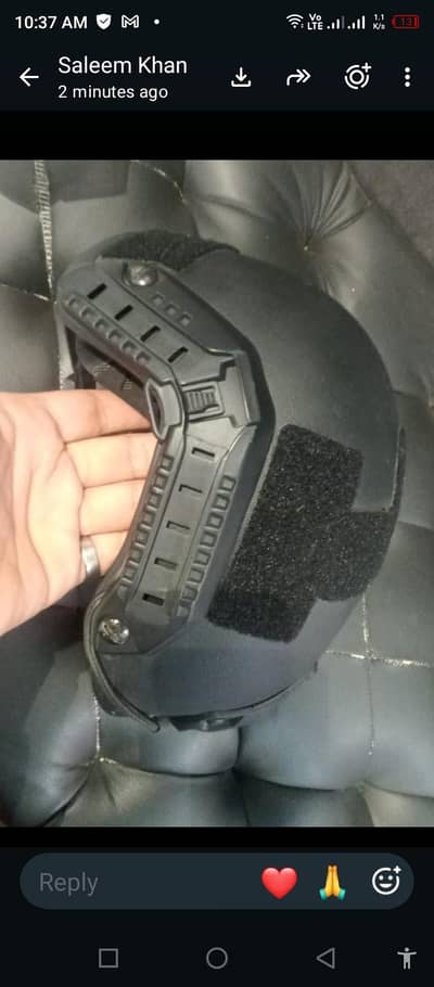 bulletproof helmet