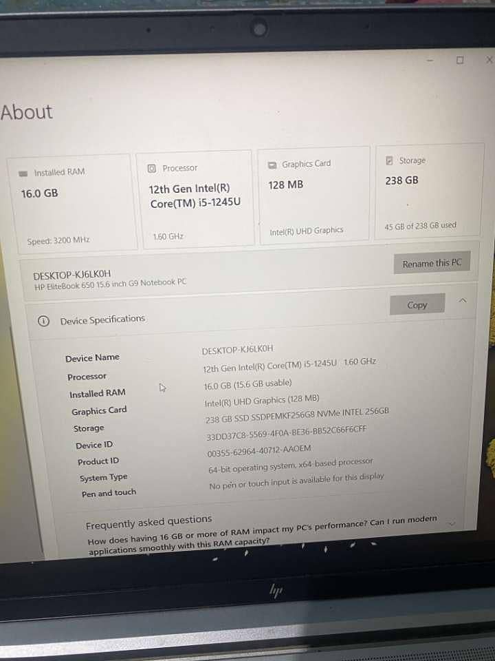 HP Pro book 4