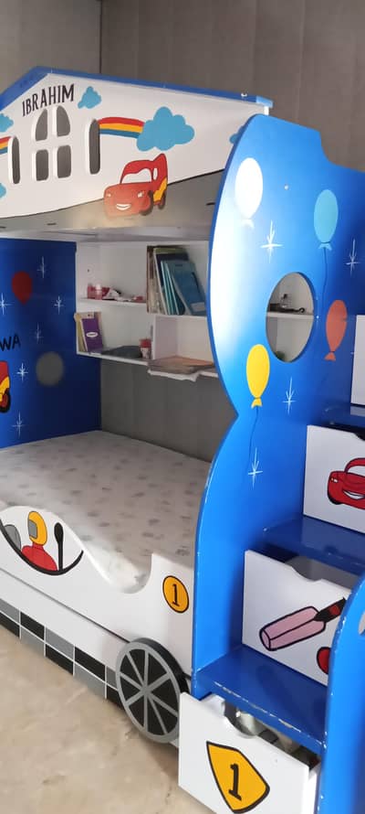 Kids Bunker Bed With One Mattress For Sale - RS. 45,000 - Urgent -  Ka