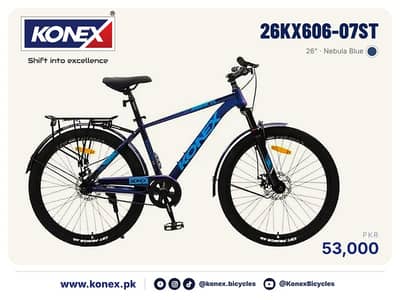 KONEX 26" MTB for Adults 26KX606-07ST - New, Disc Brakes
