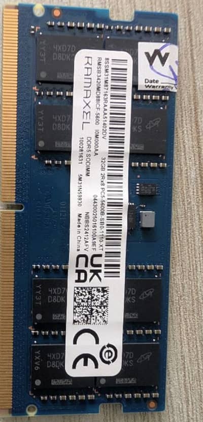 RAM 32 *2 GB RAMAXAL 5600 SODIMM