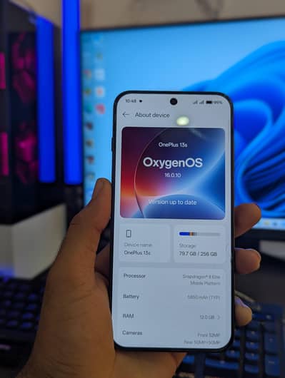 One Plus 13s with box dual sim official approved