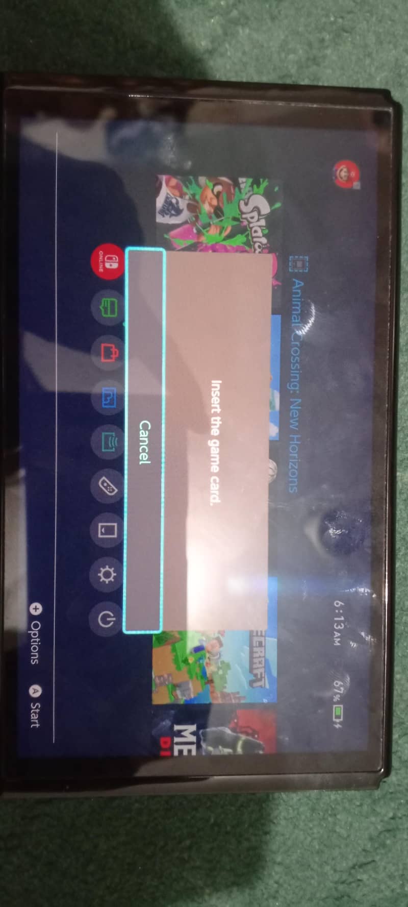 Nintendo oled with box 1