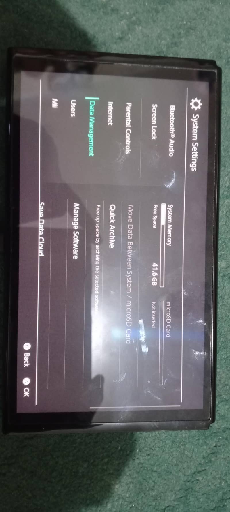 Nintendo oled with box 2