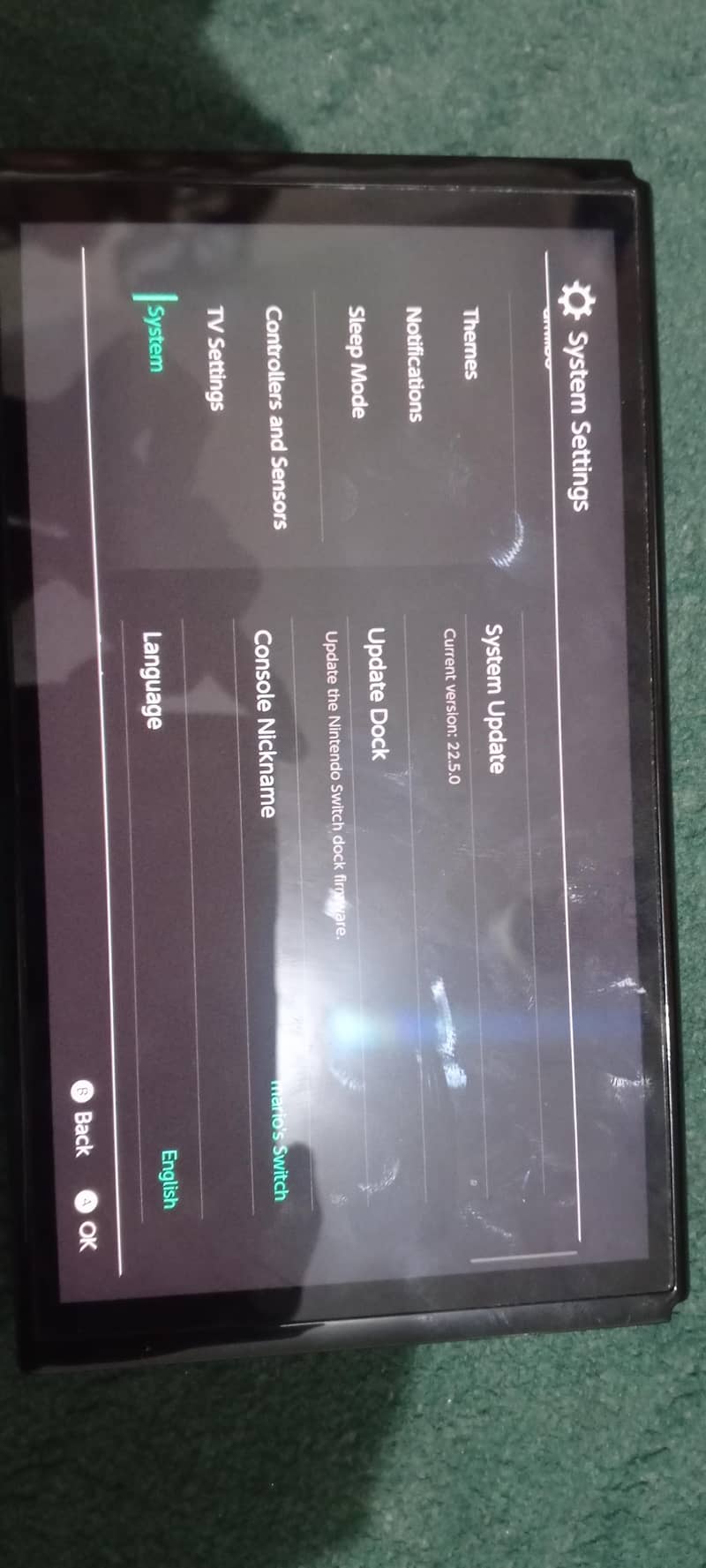 Nintendo oled with box 3