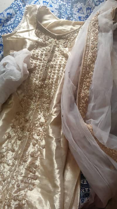 Golden Colour Gown 4 pieces