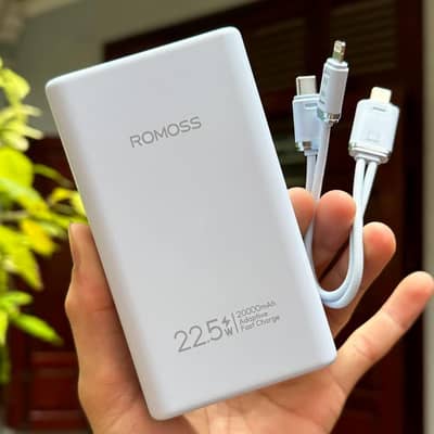 Romoss Original 20000 Mah Power Bank 55 Watt For All Latest Devices
