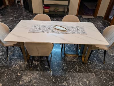center table with 6 chairs
