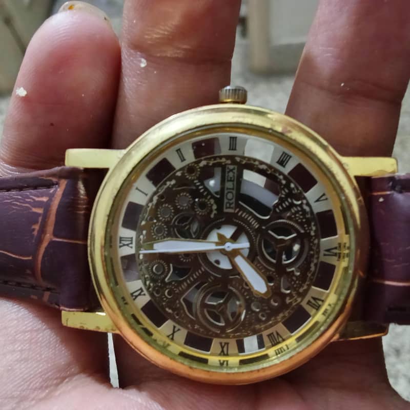 Rolex skeleton watch 4