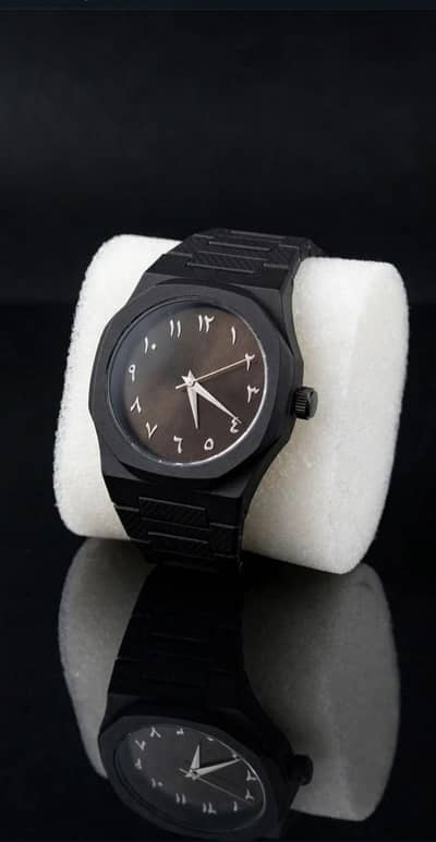 Royal Chrono - Luxury Men's Watch - Black & Rose Gold