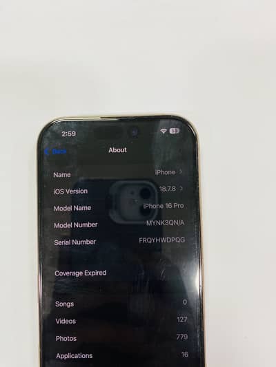 iPhone 16 Pro - NONPTA  - withBox  - 10/10 Condition