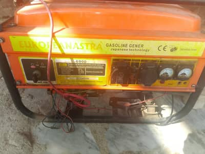 European Astra 6900 6.5KVA Generator Petrol + Gas - Lush Condition