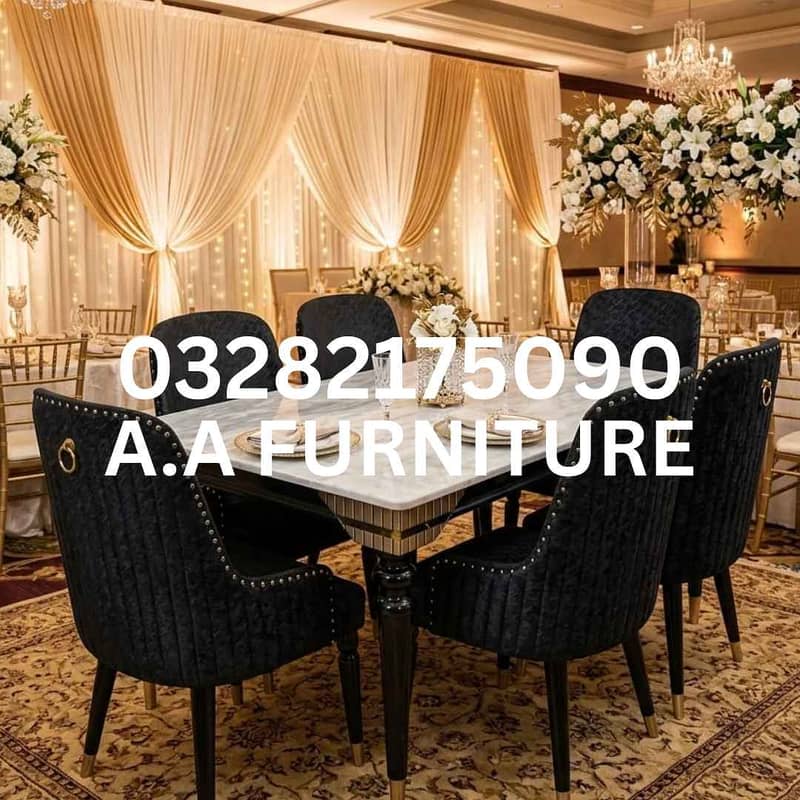 Dining Table Dining Table Set 6 Seater Customized Design 1