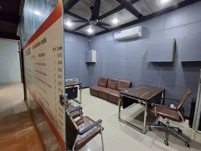 Beautiful Furnished Office On Prime Location
