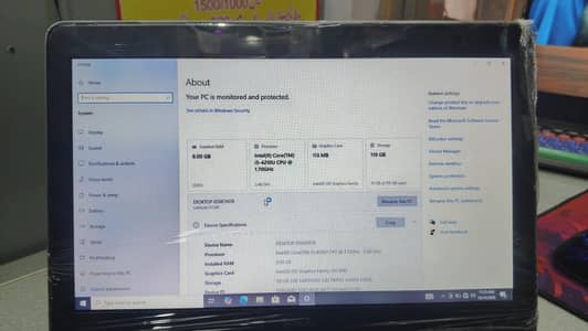 i5 -4 generation 8 gb ram 128 gb ssd