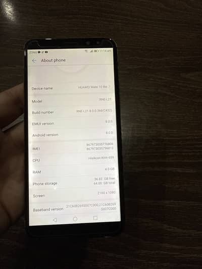 Huawei Mate 10 Lite