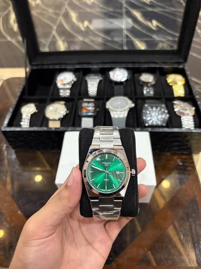 Tissot PRX Green Dial Semi Automatic Watch – Premium Style