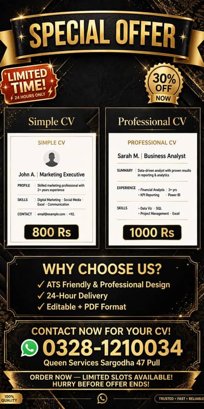 Professional ATS CV- 1000 and professional cv800- RS