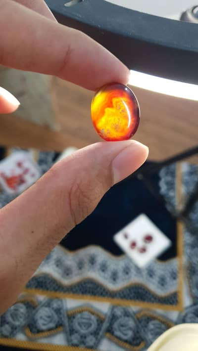 Natural Yemeni aqeeq stone
