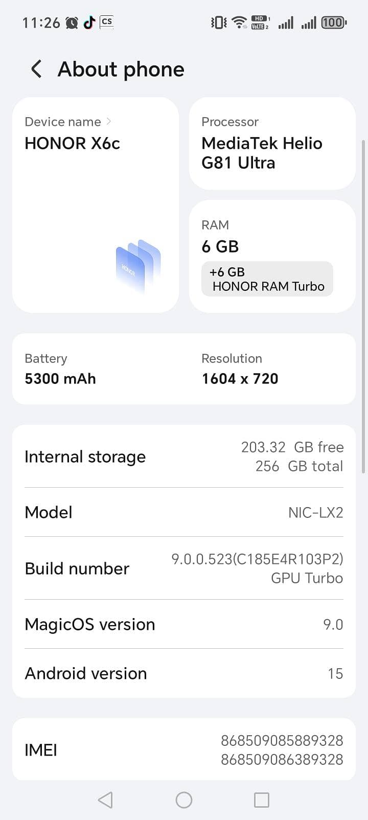 Honor X6 7
