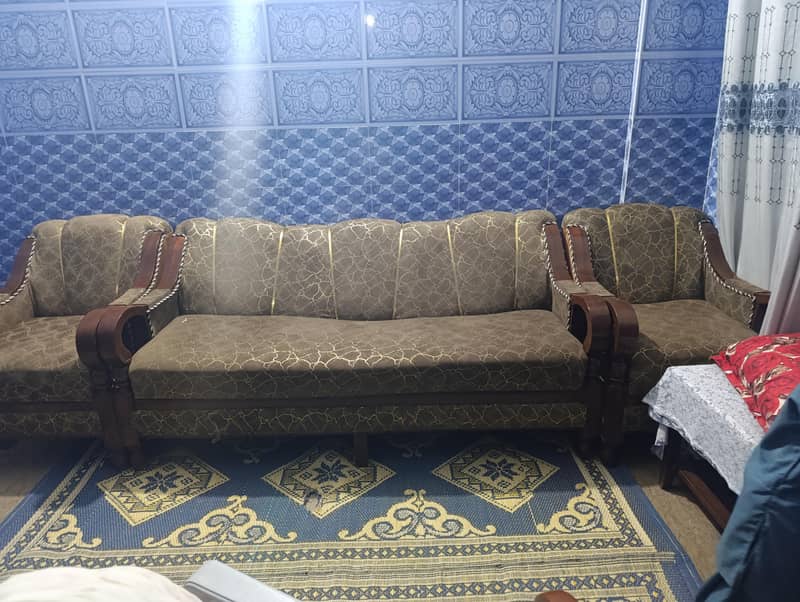 Sofa set, Wooden sofa, Luxury Sofa set, Home furniture, Livingroomsofa 2