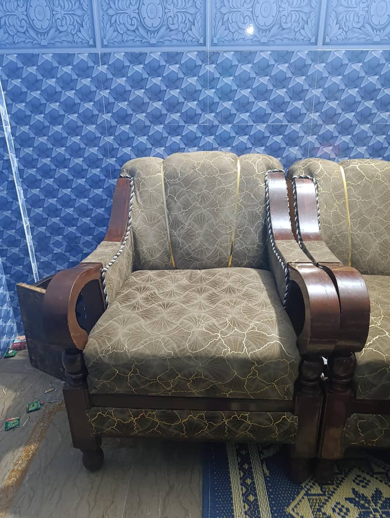 Sofa set, Wooden sofa, Luxury Sofa set, Home furniture, Livingroomsofa 3