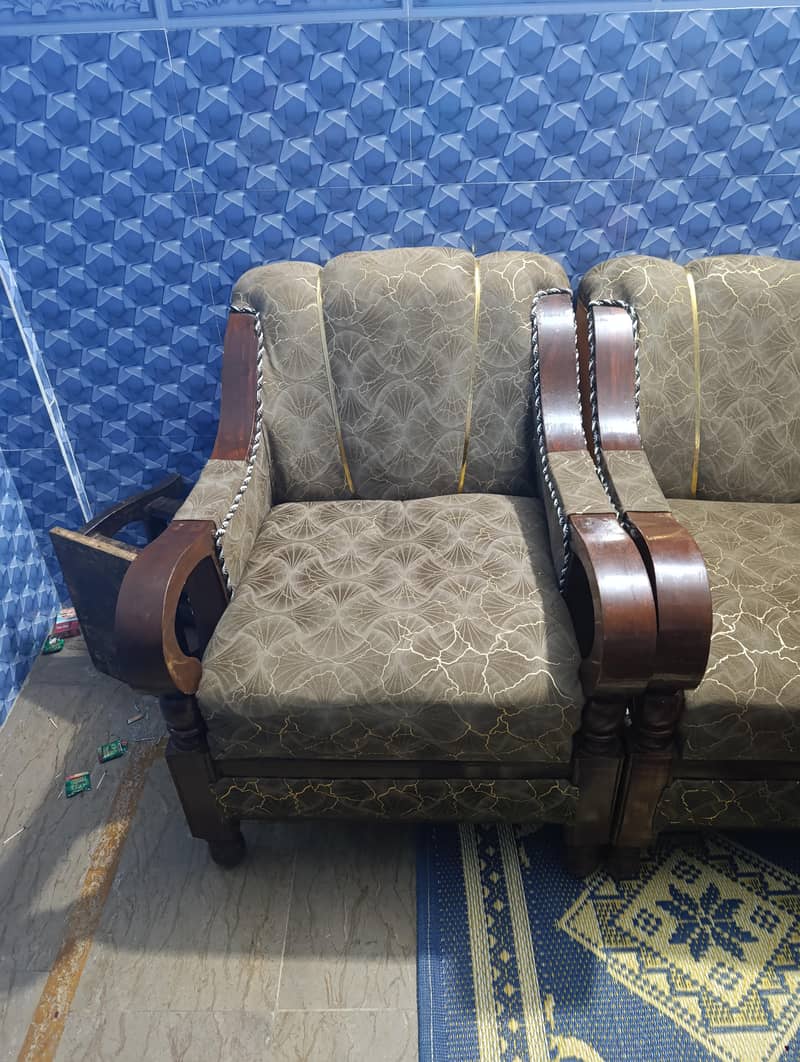 Sofa set, Wooden sofa, Luxury Sofa set, Home furniture, Livingroomsofa 4