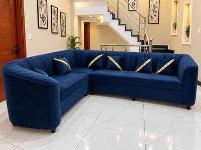 L shape 7 seater sofa