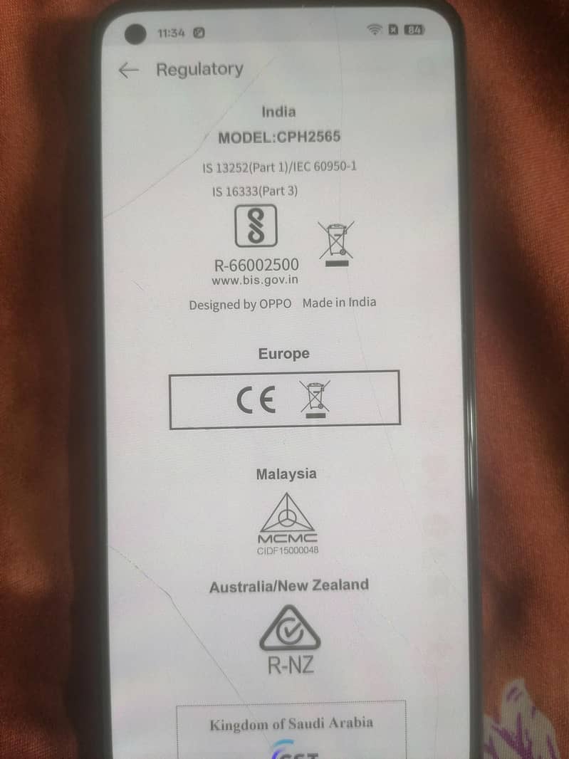 Oppo a78 3