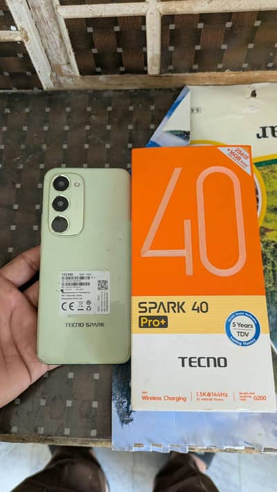 Tecno Spark 40 pro plus for sale 10/10 condition