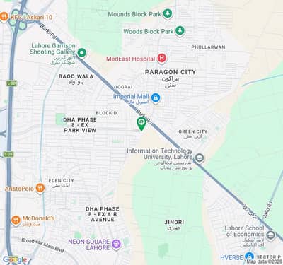Plot for Sale in DHA Phase 8, Ex-Air Avenue / Park View, Lahore