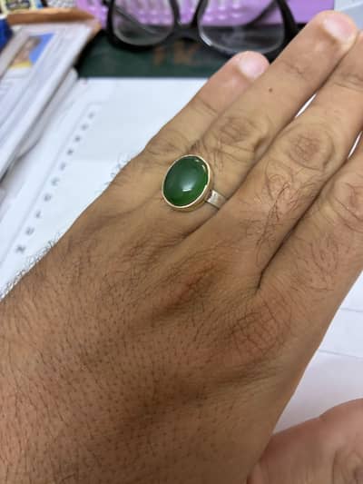 Original silver ring with original yamni Aqeeq