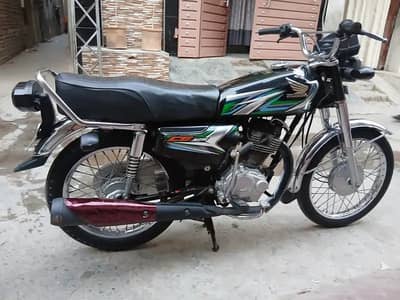 Honda CG 125 – 2023 Model | Black Color